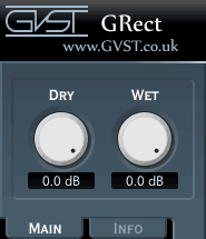 GRect user interface